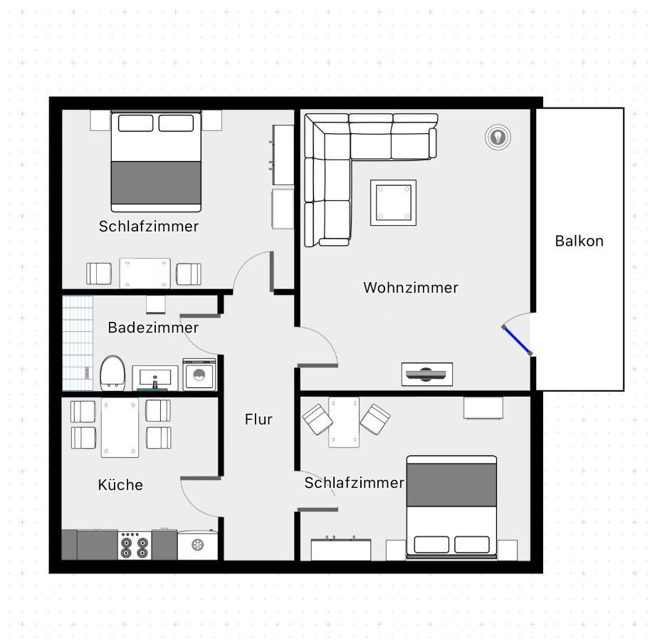 Ferienwohnung Wippsteert - 5 Sterne - Mit Balkon Und Pkw Stellplatz Emden Exterior foto